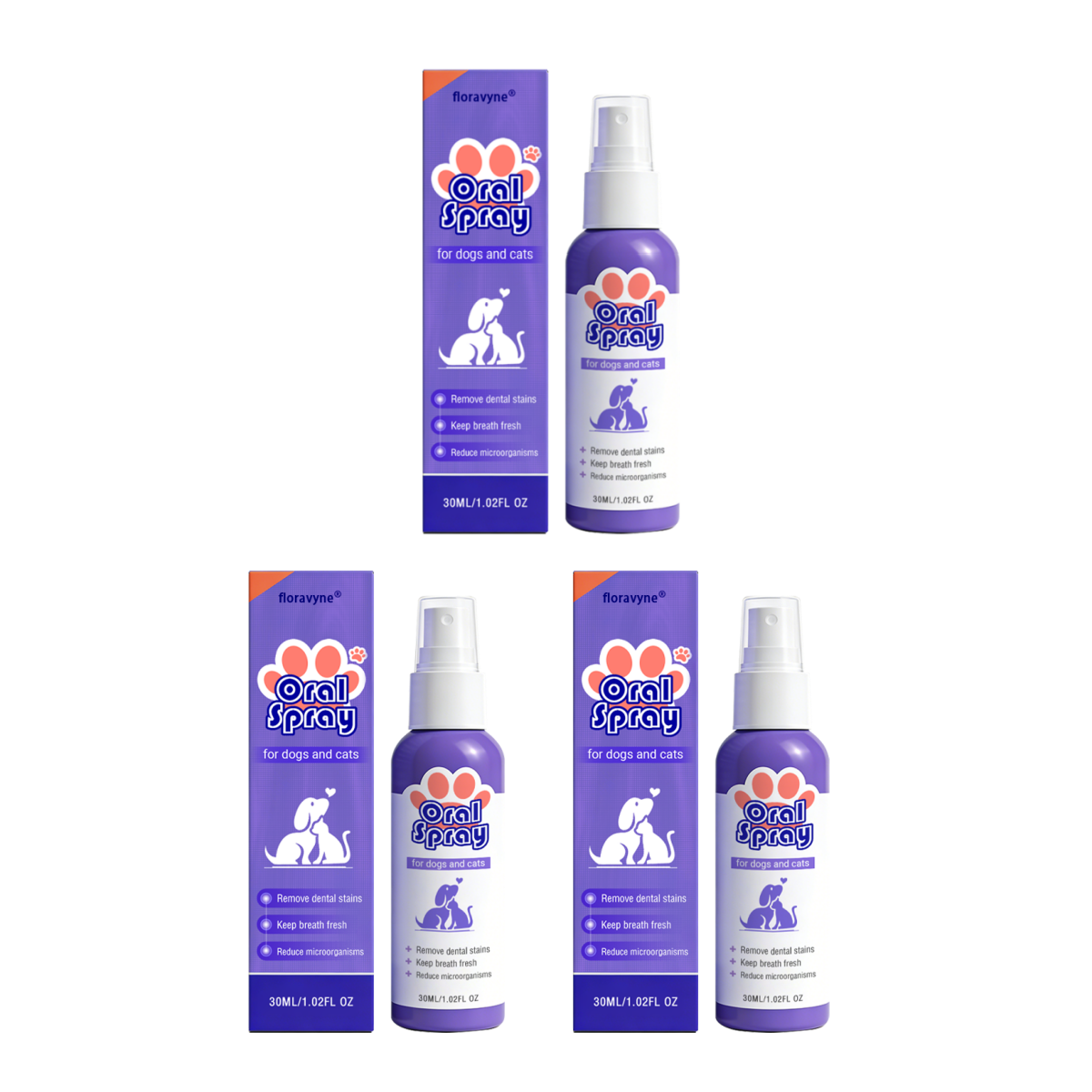 Pet Oral Spray ✅ Freshen Breath, Remove Tartar & Promote gum regeneration, stabilize teeth 🦷-$AC