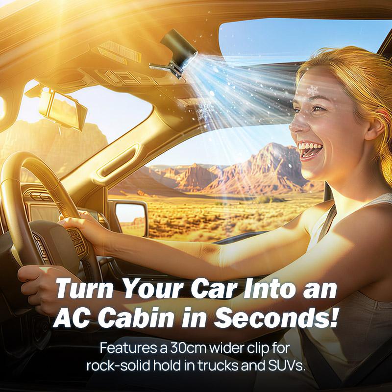 Clip Anywhere. Stay Cool Everywhere. ❄️