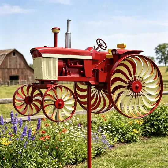 πOnly Today 60% OFF-Earl's Handmade Tractor Wind Spinner