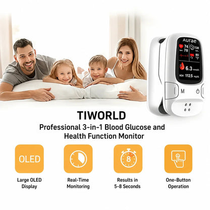 Aurae™ Introduces the newly launched non-invasive smart blood glucose meter🔥🔥