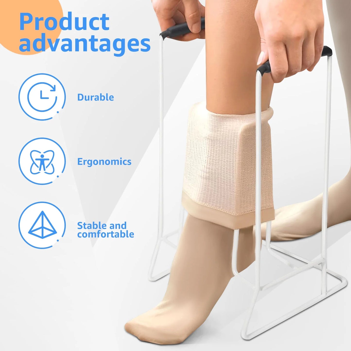 ⏰Last Day Promotion 49% 🔥Sock Aid — Large Sock-Putting-On Tool