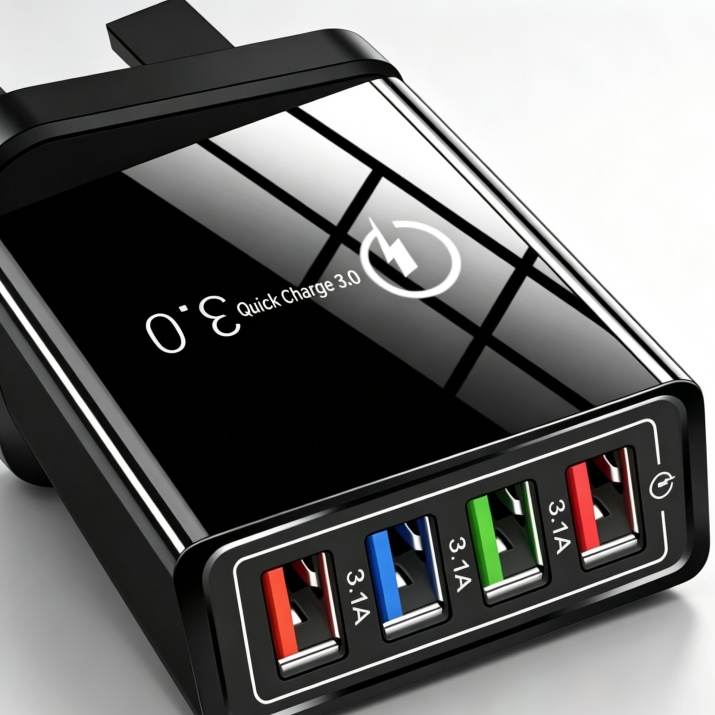 The Charger Big Tech Hates | 4-Port Quick Charge 3.0 + AI Performance Boost