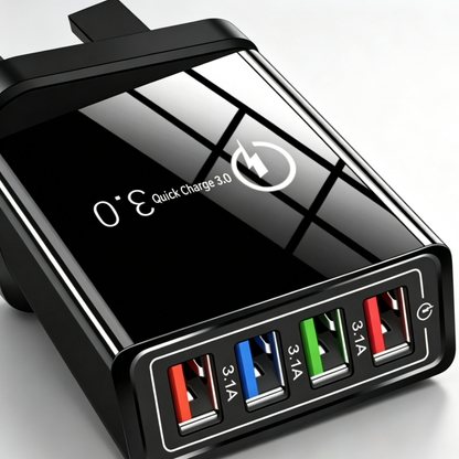 The Charger Big Tech Hates | 4-Port Quick Charge 3.0 + AI Performance Boost