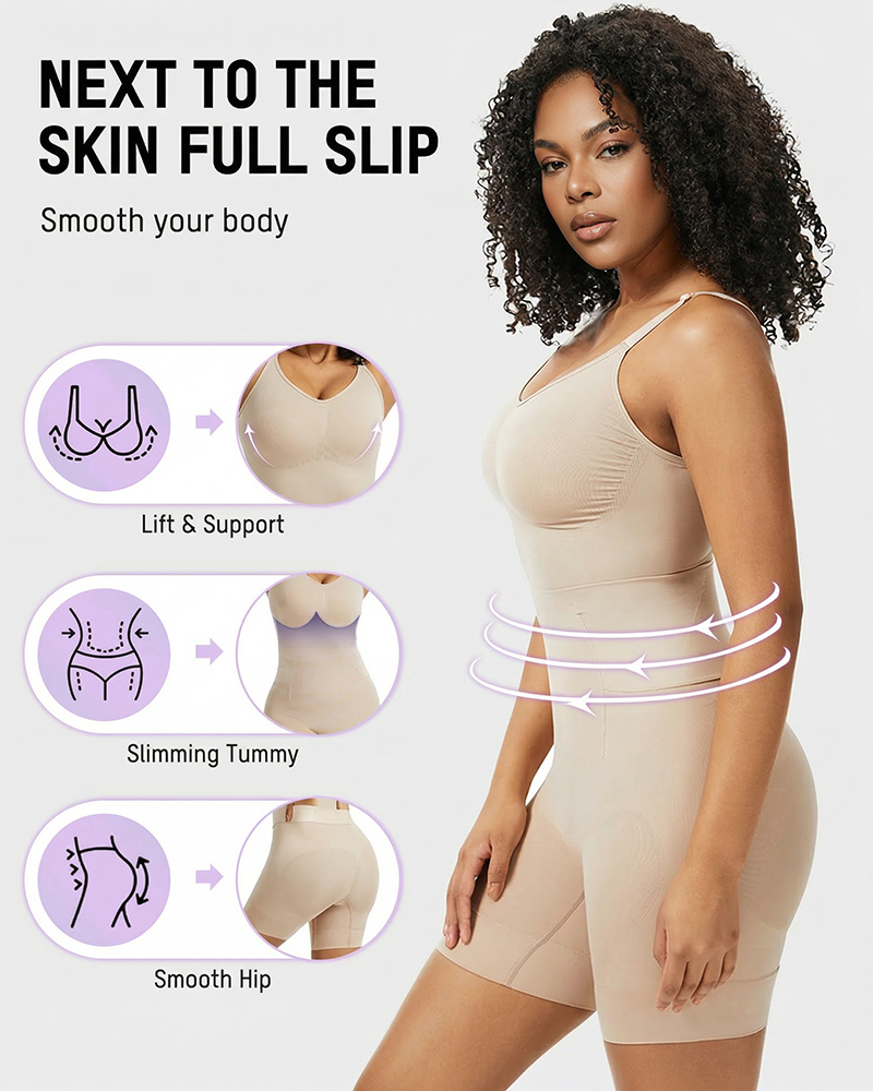 All-in-One Sculpting Bodysuit with Easy-Off Design