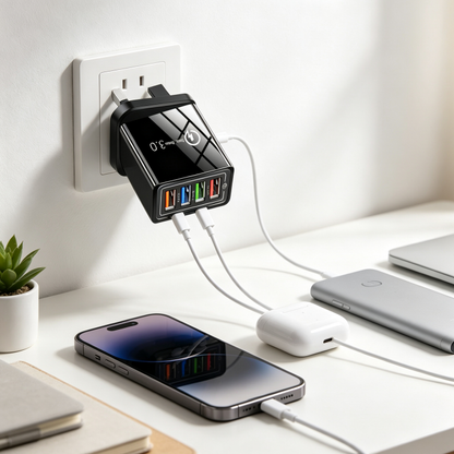 The Charger Big Tech Hates | 4-Port Quick Charge 3.0 + AI Performance Boost