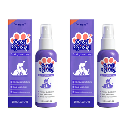 Pet Oral Spray ✅ Freshen Breath, Remove Tartar & Promote gum regeneration, stabilize teeth 🦷-$AC