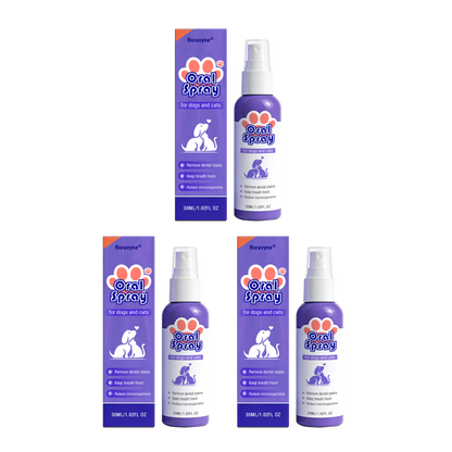 Pet Oral Spray ✅ Freshen Breath, Remove Tartar & Promote gum regeneration, stabilize teeth 🦷-$AC
