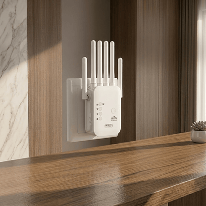 The Velocity Prime: 1200Mbps Ultra-Speed WiFi Repeater