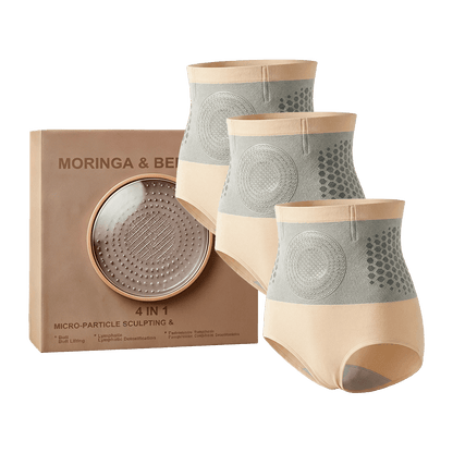 Moringa & Berberine Thermal Sculpting Briefs for Weight-Loss Support
