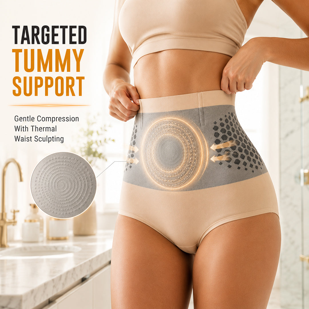 Moringa & Berberine Thermal Sculpting Briefs for Weight-Loss Support