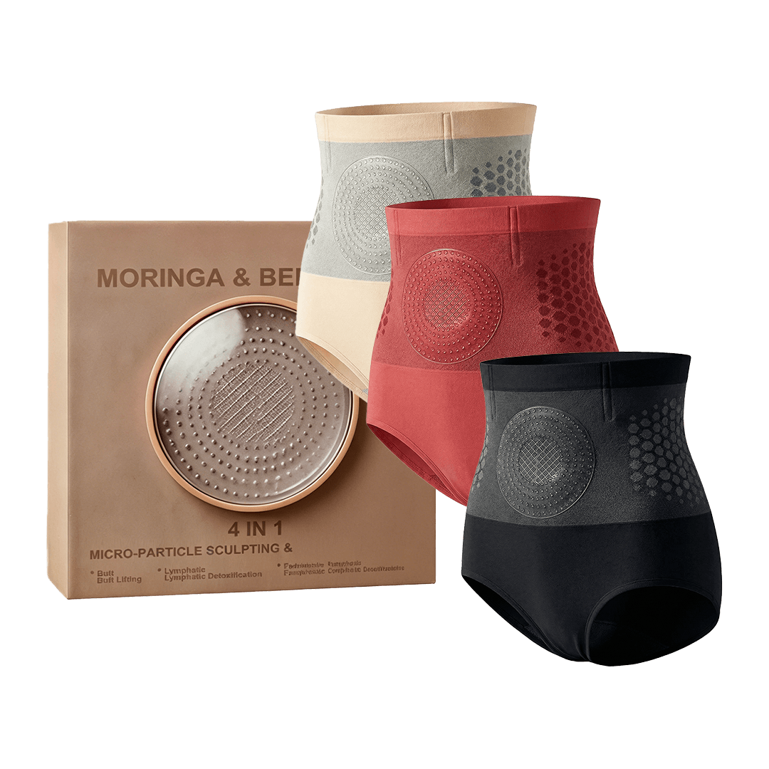 Moringa & Berberine Thermal Sculpting Briefs for Weight-Loss Support