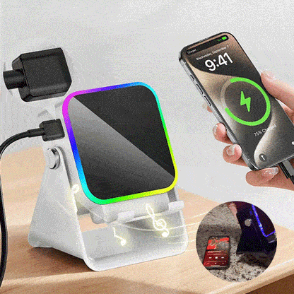 ⏰Last Day Promotion 49% 🔥Wireless Induction Audio Speaker Stand