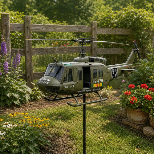 🏆Last Day Promo: 49% OFF 🎖️-Vietnam Veteran UH-1 Helicopter Wind Spinner- ✈️Buy 2 Free Shipping Today!