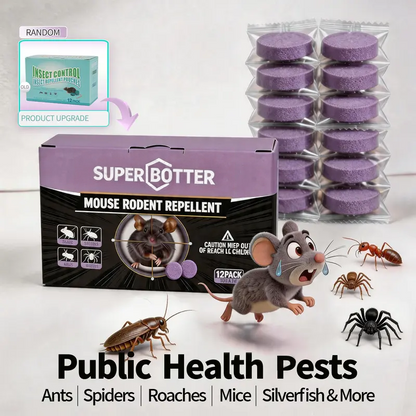 12-Pack Rodent Repellent Balls, Natural Pest Control🐭