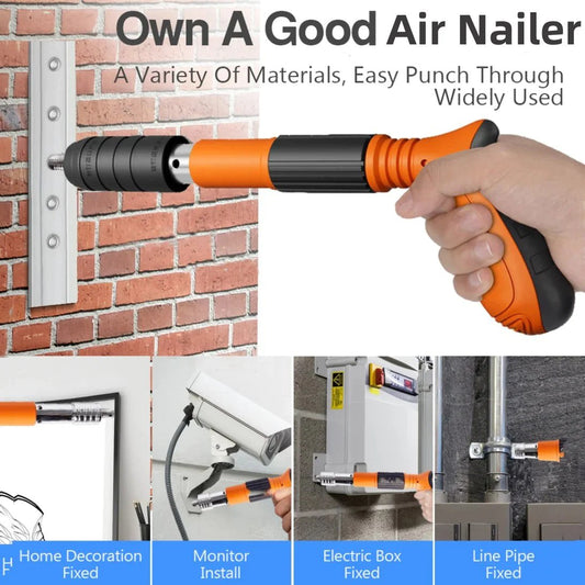 🔥 LAST DAY 49% OFF- Woodworking and Decoration Integrated Nail shooter