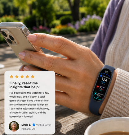 🏆 2026 Pryxo™ M9 Non-Invasive Smart Band 📈12 health reports - No-Prick