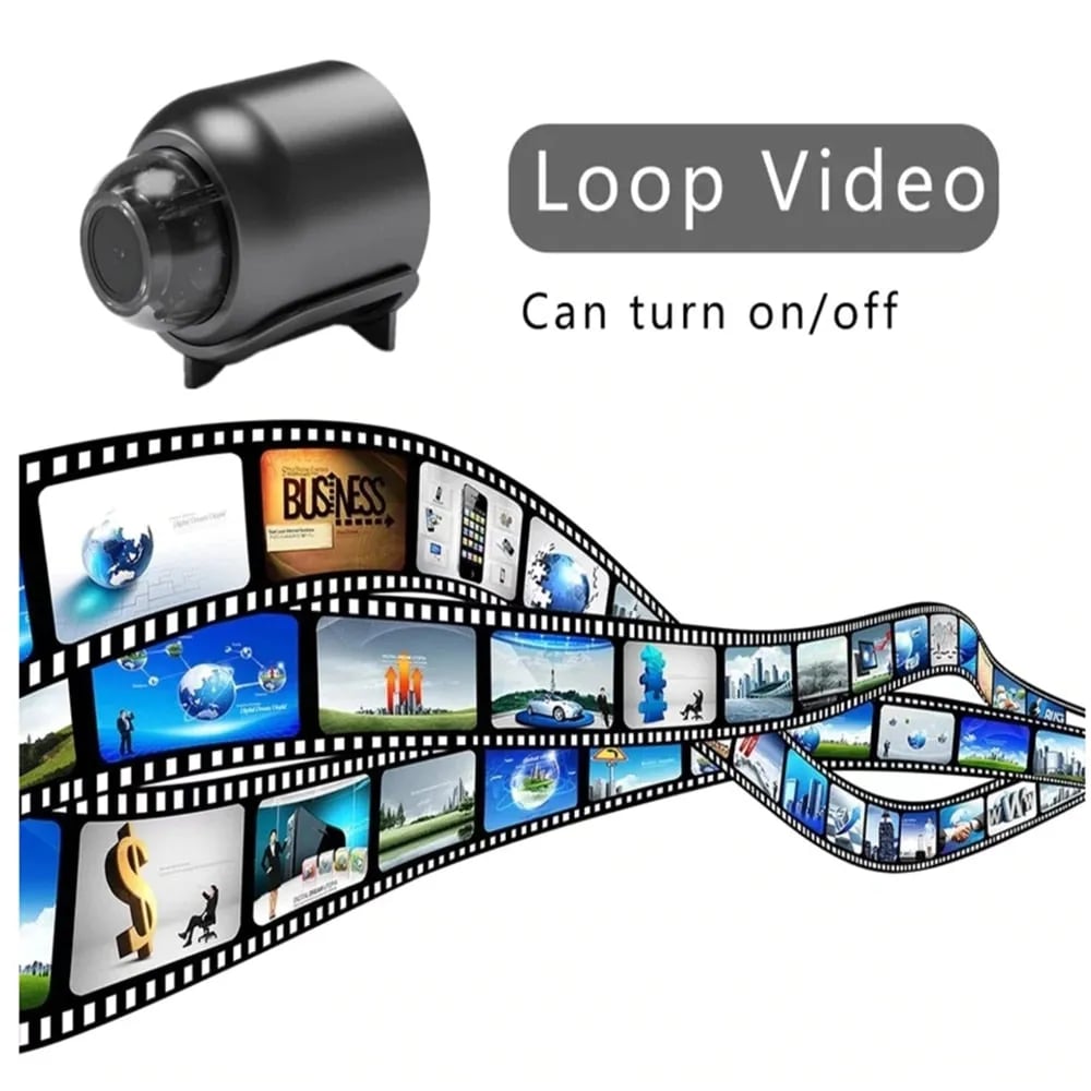 Mini WIFI Camera 1080P HD📸 - Night Vision Included