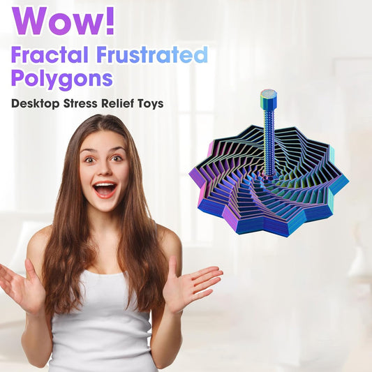 3D Printed Handheld Star Sensory Fidget Toy