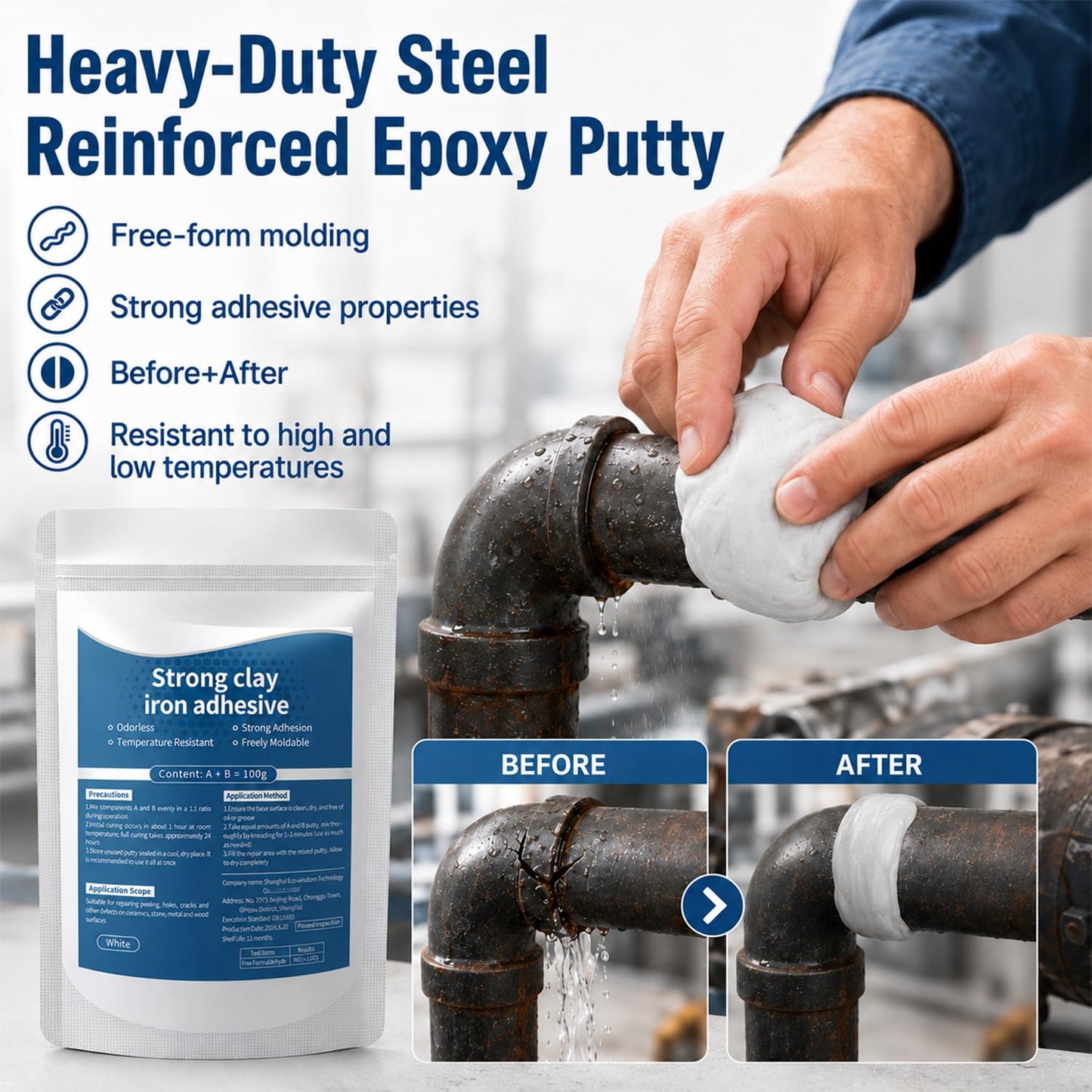 High-Strength Multi-Purpose Repair Clay