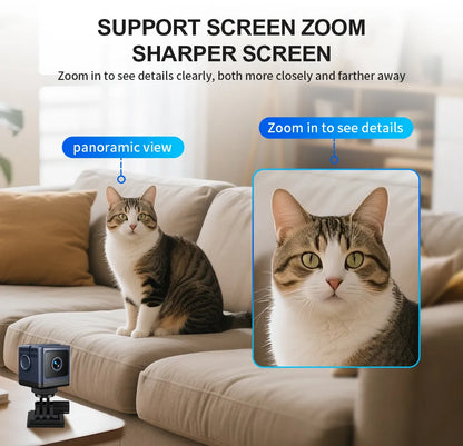 W03 Smart WiFi Security Camera – 1080P HD, Night Vision, Motion Detection, Low Power