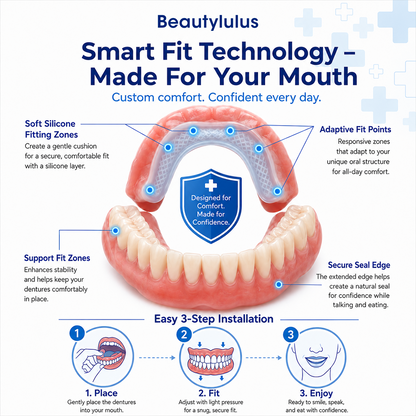 Custom-Fit Dentures for Everyday Comfort