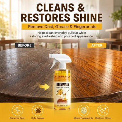 Micro-Molecularized Natural Beeswax Floor Polish Spray (120ml)