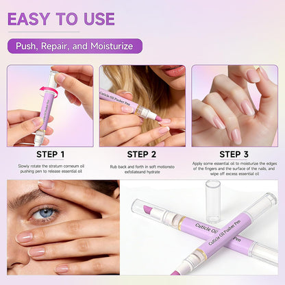 Cuticle Pusher Oil Pen