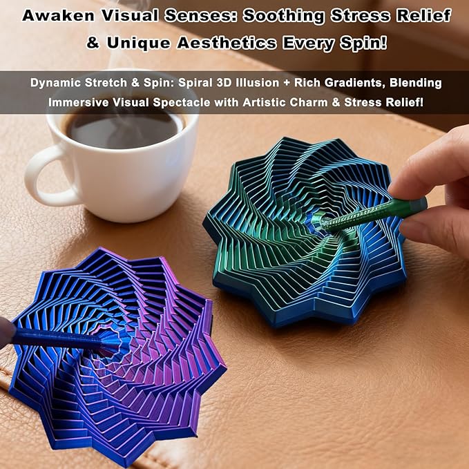 3D Printed Handheld Star Sensory Fidget Toy