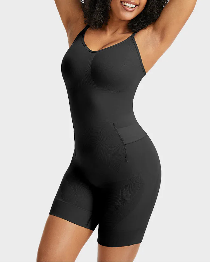 All-in-One Sculpting Bodysuit with Easy-Off Design