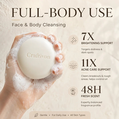 🔥Niacinamide Whitening Brightening Soap – 100g