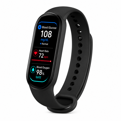 🏆 2026 Pryxo™ M9 Non-Invasive Smart Band 📈12 health reports - No-Prick