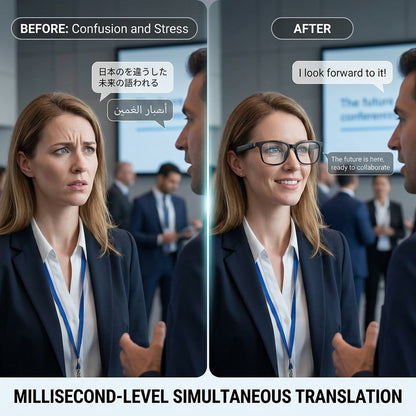 All-weather on-body AI assistant, real-time multilingual simultaneous translation, seamless cross-border communication, all-round AI recognition for everything, on-body professional recorder, hands-free calls, music playback