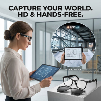 All-weather on-body AI assistant, real-time multilingual simultaneous translation, seamless cross-border communication, all-round AI recognition for everything, on-body professional recorder, hands-free calls, music playback