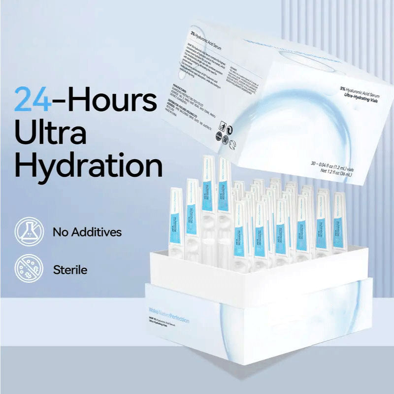 💧💧 30 Vials of Liquid Glass Skin Deeply Hydrate. Repair Fast. Reverse Visible Aging.