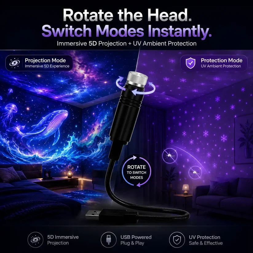 5D Galaxy Ocean Projector