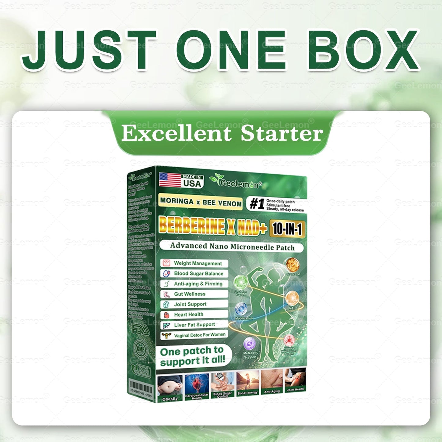 𝐎𝐟𝐟𝐢𝐜𝐢𝐚𝐥 𝐔𝐒 𝐒𝐭𝐨𝐫𝐞 🇺🇸 | ✅𝐆𝐞𝐞𝐋𝐞𝐦𝐨𝐧® Moringa · Berberine × NAD+ 𝟏𝟎-𝐢𝐧-𝟏 𝐀𝐝𝐯𝐚𝐧𝐜𝐞𝐝 𝐍𝐚𝐧𝐨 𝐌𝐢𝐜𝐫𝐨𝐧𝐞𝐞𝐝𝐥𝐞 𝐏𝐚𝐭𝐜𝐡 — 𝐎𝐧𝐜𝐞 𝐃𝐚𝐢𝐥𝐲, 𝐕𝐢𝐬𝐢𝐛𝐥𝐞 𝐑𝐞𝐬𝐮𝐥𝐭𝐬 𝐢𝐧 𝟕 𝐃𝐚𝐲𝐬