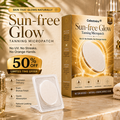 Celestvéra® Sun-Free Glow Tanning Micropatch
