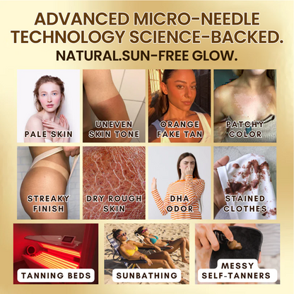Celestvéra® Sun-Free Glow Tanning Micropatch