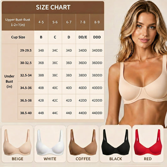 Comfort Seamless Balconette Bra