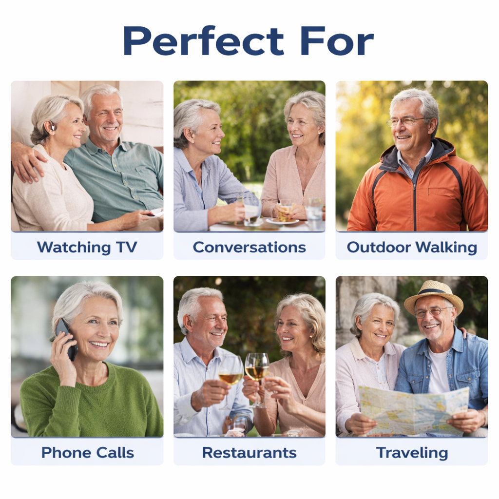 Perfect For Watching TV, Conversations, Outdoor Walking, Phone Calls, Restaurants, Traveling