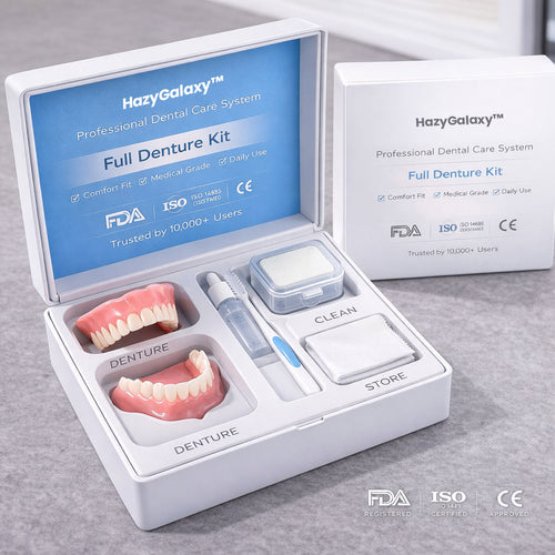 ✅🦷 HazyGalaxy™ Custom-Fit Dentures ⏰ ENDS TODAY 70% OFF | Smile with Confidence