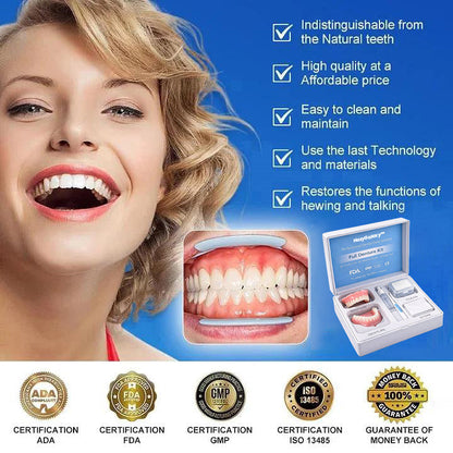 ✅🦷 HazyGalaxy™ Custom-Fit Dentures ⏰ ENDS TODAY 70% OFF | Smile with Confidence