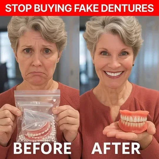 ✅🦷 HazyGalaxy™ Custom-Fit Dentures ⏰ ENDS TODAY 70% OFF | Smile with Confidence