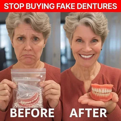 ✅🦷 HazyGalaxy™ Custom-Fit Dentures ⏰ ENDS TODAY 70% OFF | Smile with Confidence