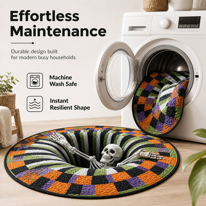 🔥Last Day 50% OFF🔥Spooky 3D Halloween Illusion Rug 🎃🕷️