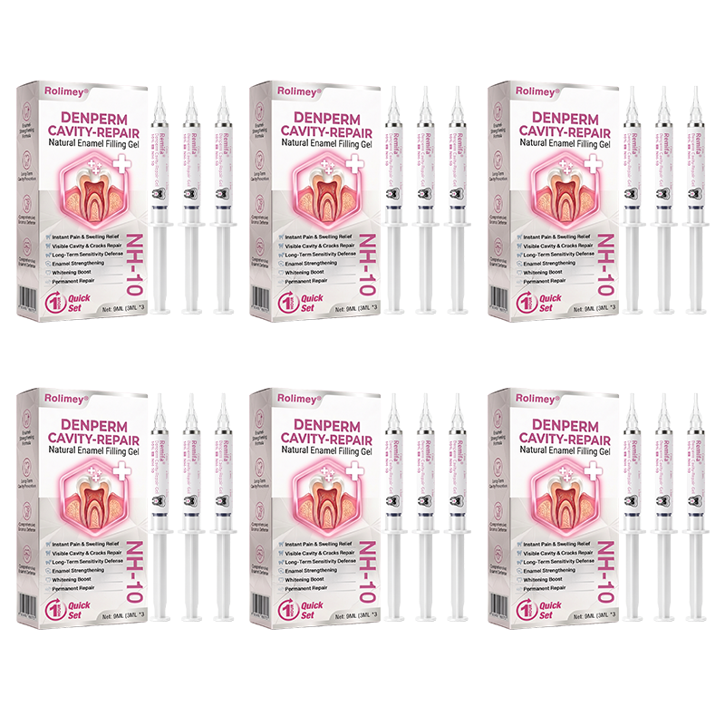Rolimey® Natural Enamel Restoration Gel – Cavity & Micro-Crack Repair