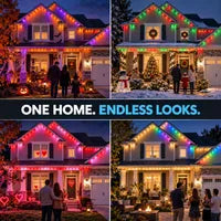 🎅Early Christmas 49%OFF - SmartRainbow LED Permanent Outdoor Light- Smartlight🎁