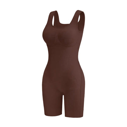 Tummy Control Butt Lifter Faja Bodysuit, Back Support Scrunch Back Open Design🧘
