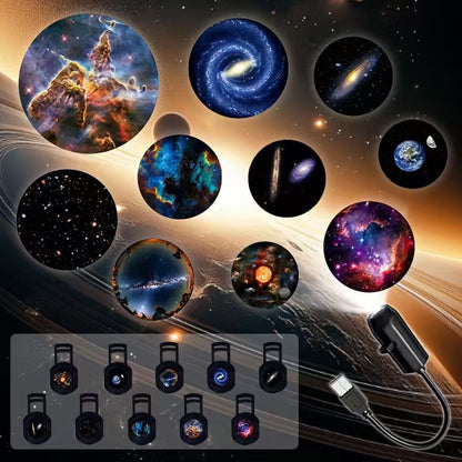 🎃🎄 Plug-and-Play HD Christmas/Halloween/Starry Sky Projector