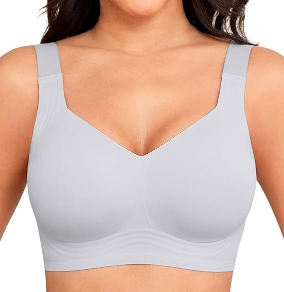 Comfortable Wireless Full Coverage Jelly Smoothing Bra